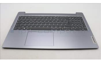 Lenovo 5CB1M24345 C-Cover with keyboard, French, Arctic Grey, Non-Backlight, US