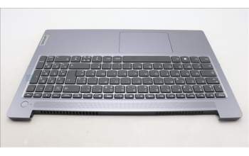 Lenovo 5CB1M24345 C-Cover with keyboard, French, Arctic Grey, Non-Backlight, US