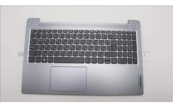 Lenovo 5CB1M36345 C-Cover with keyboard, Bulgarian, Arctic Grey, Non-Backlight, UK