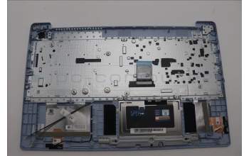 Lenovo 5CB1M36696 C-Cover with keyboard, Belgian, Frost Blue, Non-Backlight, UK