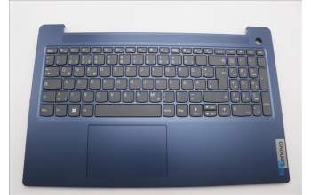 Lenovo 5CB1M41376 C-Cover with keyboard, German, Abyss Blue, Non-Backlight, Fingerprint, UK