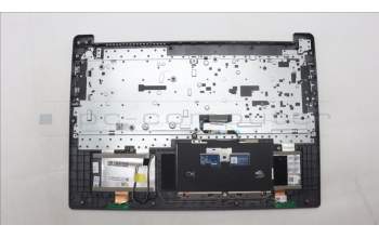 Lenovo 5CB1M45200 C-Cover with keyboard, Belgian, Arctic Grey, Backlight, Fingerprint, UK