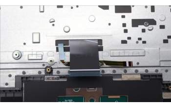 Lenovo 5CB1M45205 C-Cover with keyboard, US English Euro, Arctic Grey, Backlight, Fingerprint, US