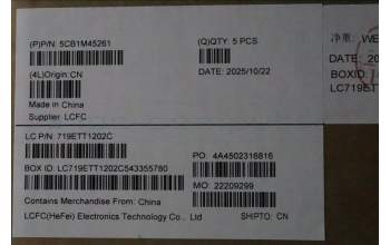 Lenovo 5CB1M45261 C-Cover with keyboard,Ukraine,Arctic Grey,Backlight,Non_Fingerprint