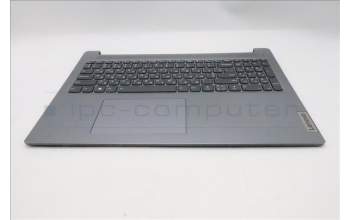 Lenovo 5CB1M45261 C-Cover with keyboard, Ukraine, Arctic Grey, Backlight, Non-Fingerprint, US