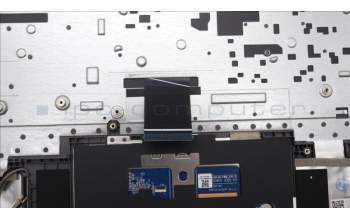 Lenovo 5CB1M46084 C-Cover with keyboard, Portuguese, Arctic Grey, Non-Backlight, Non-Fingerprint, UK