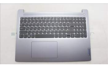 Lenovo 5CB1M46095 C-Cover with keyboard, Hebrew, Arctic Grey, Non-Backlight, Non-Fingerprint, US