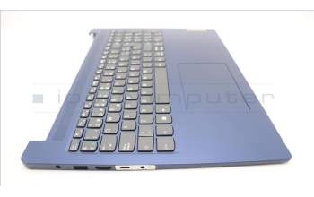 Lenovo 5CB1M46143 C-Cover with keyboard, Spanish, Abyss Blue, Non-Backlight, Non-Fingerprint, UK