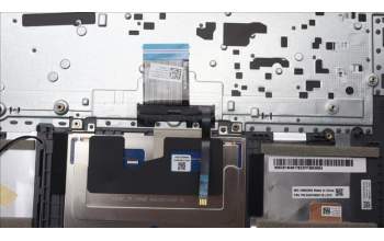 Lenovo 5CB1M46178 C-Cover with keyboard, French, Arctic Grey, Fingerprint, US