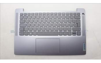 Lenovo 5CB1M46191 C-Cover with keyboard, Nordic, Arctic Grey, Fingerprint, UK