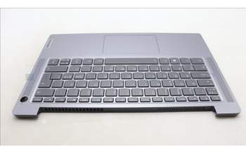 Lenovo 5CB1M46191 C-Cover with keyboard, Nordic, Arctic Grey, Fingerprint, UK