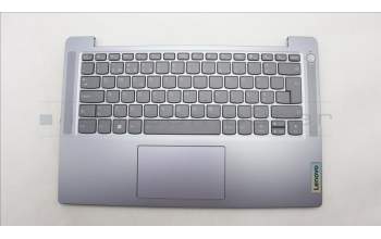 Lenovo 5CB1M46224 C-Cover with keyboard, Portuguese, Arctic Grey, Non-Fingerprint, UK