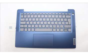 Lenovo 5CB1M46302 C-Cover with keyboard, Bulgarian, Abyss Blue, Backlight, Fingerprint, UK