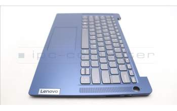 Lenovo 5CB1M46305 C-Cover with keyboard, US English Euro, Abyss Blue, Backlight, Fingerprint, US