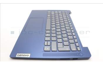 Lenovo 5CB1M46341 C-Cover with keyboard, German, Abyss Blue, Non-Fingerprint, UK