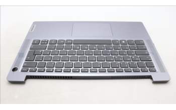 Lenovo 5CB1M46376 C-Cover with keyboard,German,Arctic Grey,Fingerprint