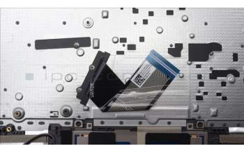 Lenovo 5CB1M46382 C-Cover with keyboard, Nordic, Arctic Grey, Fingerprint, UK