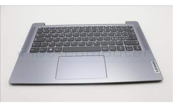 Lenovo 5CB1M46396 C-Cover with keyboard, Italian, Arctic Grey, Non-Fingerprint, UK