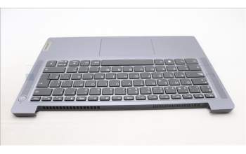 Lenovo 5CB1M46397 C-Cover with keyboard, Spanish, Arctic Grey, Non-Fingerprint, UK
