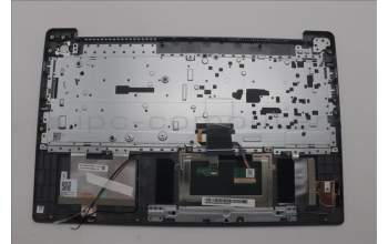 Lenovo 5CB1M46845 C-Cover with keyboard, Belgian, Arctic Grey, Backlight, Fingerprint, UK