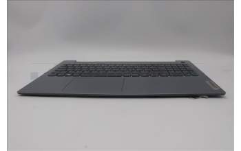 Lenovo 5CB1M46845 C-Cover with keyboard, Belgian, Arctic Grey, Backlight, Fingerprint, UK