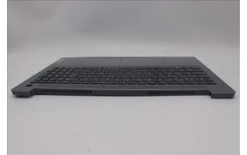 Lenovo 5CB1M46845 C-Cover with keyboard, Belgian, Arctic Grey, Backlight, Fingerprint, UK