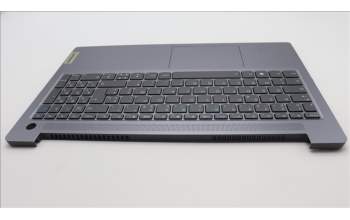 Lenovo 5CB1M46851 C-Cover with keyboard, French, Arctic Grey, Backlight, Fingerprint, US