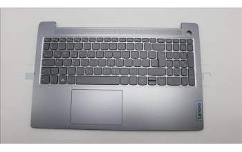 Lenovo 5CB1M46854 C-Cover with keyboard,German,Arctic Grey,Backlight,Fingerprint