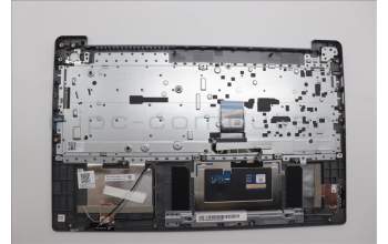 Lenovo 5CB1M46855 C-Cover with keyboard, Greek, Arctic Grey, Backlight, Fingerprint, US