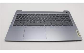 Lenovo 5CB1M46865 C-Cover with keyboard, Portuguese, Arctic Grey, Backlight, Fingerprint, UK