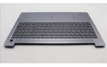 Lenovo 5CB1M46867 C-Cover with keyboard, Slovenian, Arctic Grey, Backlight, Fingerprint, UK