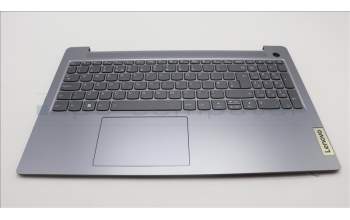 Lenovo 5CB1M46873 C-Cover with keyboard, UK English, Arctic Grey, Backlight, Fingerprint, UK