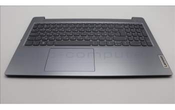 Lenovo 5CB1M46879 C-Cover with keyboard, Bulgarian, Arctic Grey, Backlight, UK