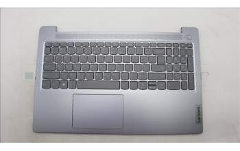 Lenovo 5CB1M46881 C-Cover with keyboard, English, Arctic Grey, Backlight, US