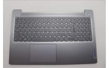 Lenovo 5CB1M46890 C-Cover with keyboard, Hungarian, Arctic Grey, Backlight, UK