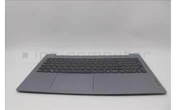 Lenovo 5CB1M46890 C-Cover with keyboard, Hungarian, Arctic Grey, Backlight, UK