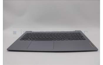 Lenovo 5CB1M46898 C-Cover with keyboard, Russian, Arctic Grey, Backlight, US