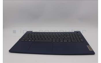 Lenovo 5CB1M46976 C-Cover with keyboard, Czech/Slovakian, Abyss Blue, Backlight, Fingerprint, UK