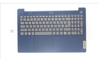 Lenovo 5CB1M46982 C-Cover with keyboard, German, Abyss Blue, Backlight, Fingerprint, UK
