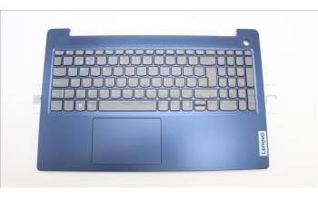 Lenovo 5CB1M46993 C-Cover with keyboard, Portuguese, Abyss Blue, Backlight, Fingerprint, UK