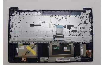 Lenovo 5CB1M46996 C-Cover with keyboard, Spanish, Abyss Blue, Backlight, Fingerprint, UK
