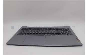 Lenovo 5CB1M47042 C-Cover with keyboard, Portuguese, Arctic Grey, Non-Backlight, Fingerprint, UK
