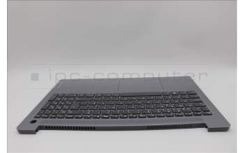 Lenovo 5CB1M47042 C-Cover with keyboard, Portuguese, Arctic Grey, Non-Backlight, Fingerprint, UK