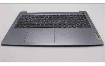 Lenovo 5CB1M47050 C-Cover with keyboard, Arabic, Arctic Grey, Non-Backlight, Fingerprint, US