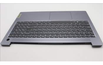 Lenovo 5CB1M47050 C-Cover with keyboard, Arabic, Arctic Grey, Non-Backlight, Fingerprint, US