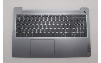 Lenovo 5CB1M47055 C-Cover with keyboard, Nordic, Arctic Grey, Non-Backlight, Fingerprint, UK