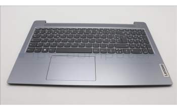 Lenovo 5CB1M47079 C-Cover with keyboard, French, Arctic Grey, Non-Backlight, US