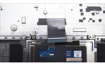 Lenovo 5CB1M47084 C-Cover with keyboard, Hebrew, Arctic Grey, Non-Backlight, US