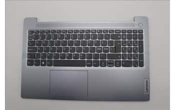 Lenovo 5CB1M47086 C-Cover with keyboard, Nordic, Arctic Grey, Non-Backlight, UK