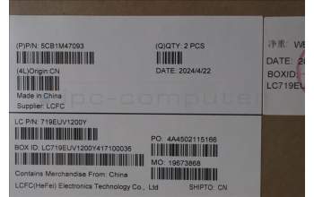 Lenovo 5CB1M47093 C-Cover with keyboard, Bulgarian, Arctic Grey, Non-Backlight, UK